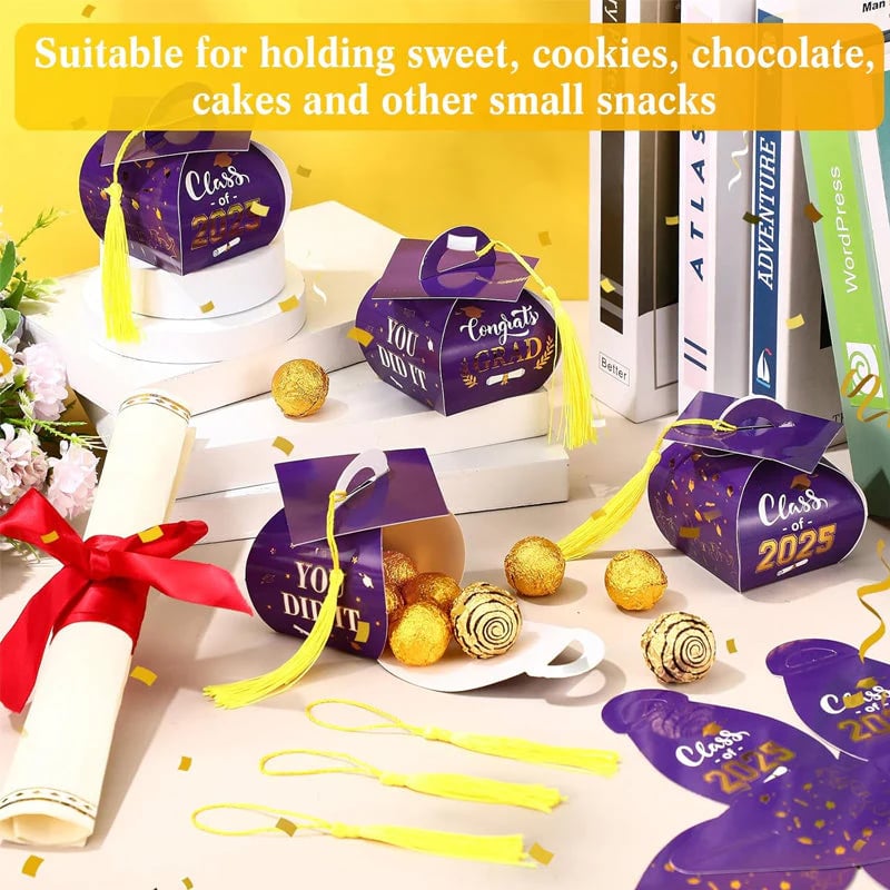 🎁✨Graduation Cap Gift Box(🍬No Candies)
