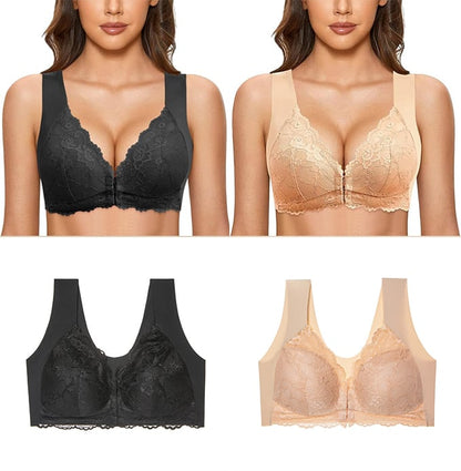 🎄2025 Full Coverage Front-Closure Support Bra Comfort & Sleep Bra✨