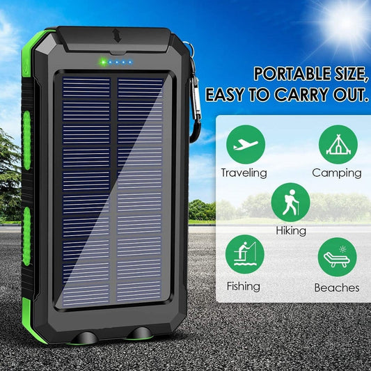 🔥2025 Hot Sale🎁-Waterproof Solar Power Bank