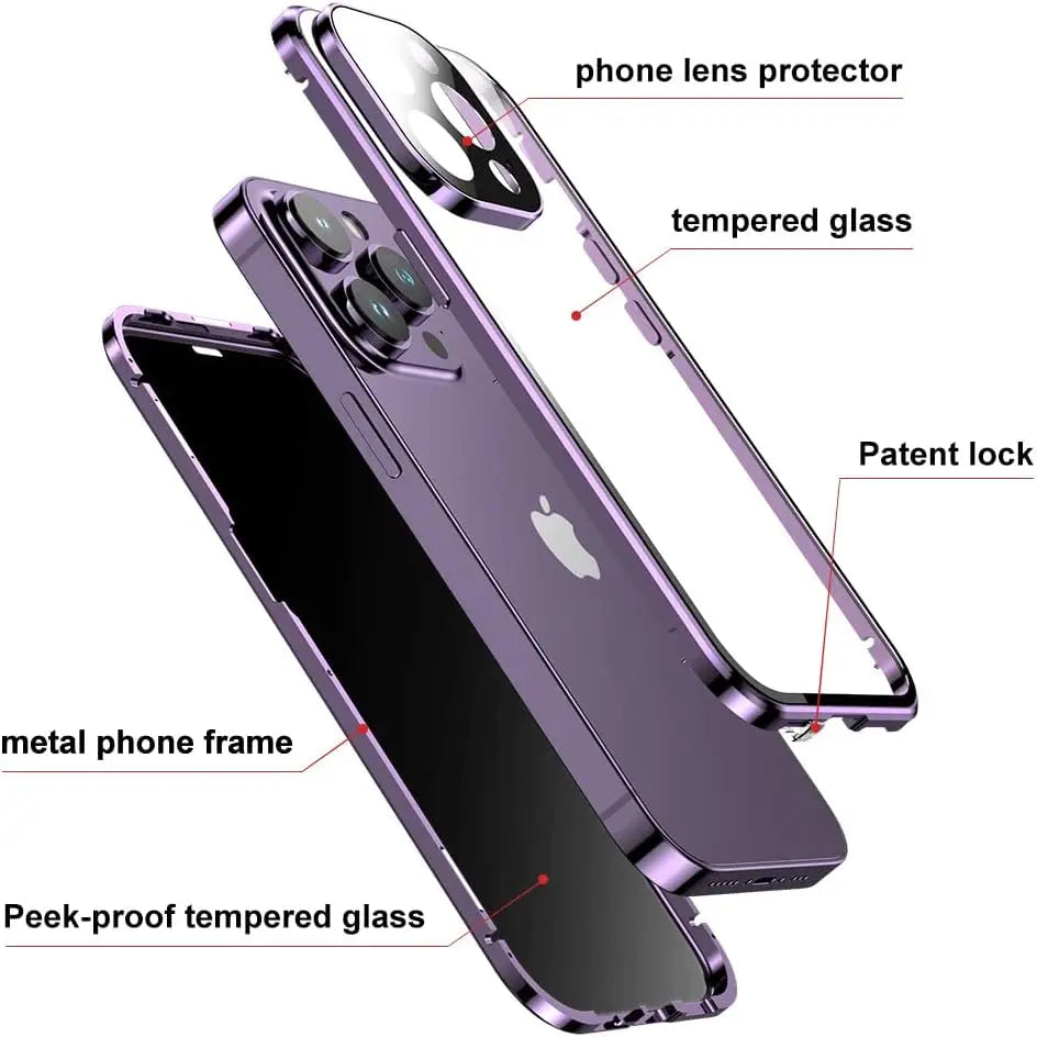 【🔥2024 New Style Hot Sale🎁】📱iPhone Magnetic Privacy Case