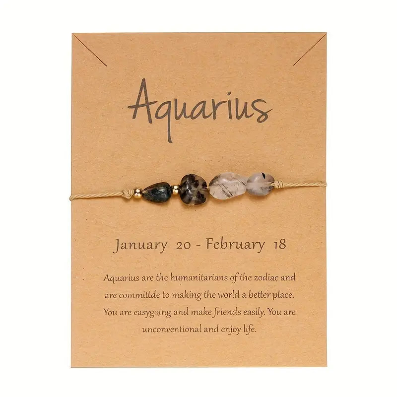 ✨Constellation Astrology Gemstone Bracelet