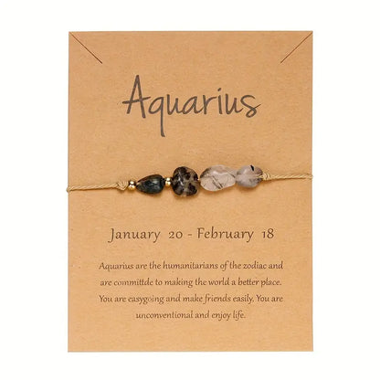 ✨Constellation Astrology Gemstone Bracelet