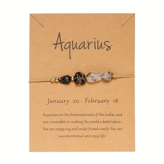 ✨Constellation Astrology Gemstone Bracelet
