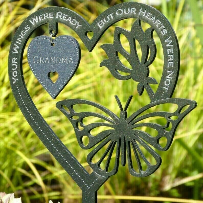 🎄Memorial Gift Butterfly Ornament Garden Plaque