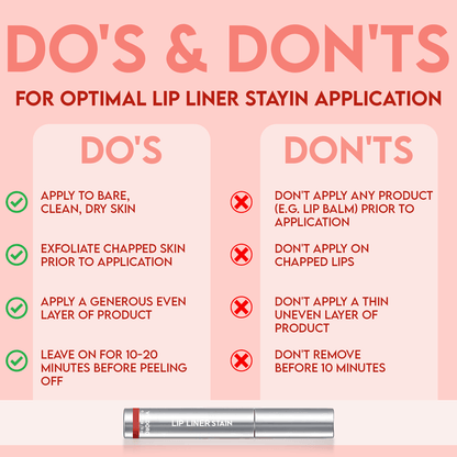 🔥Last Day Special Sale -👄Peel-Off Lip Liner Stain - Lasts All Day & Night Lipliner