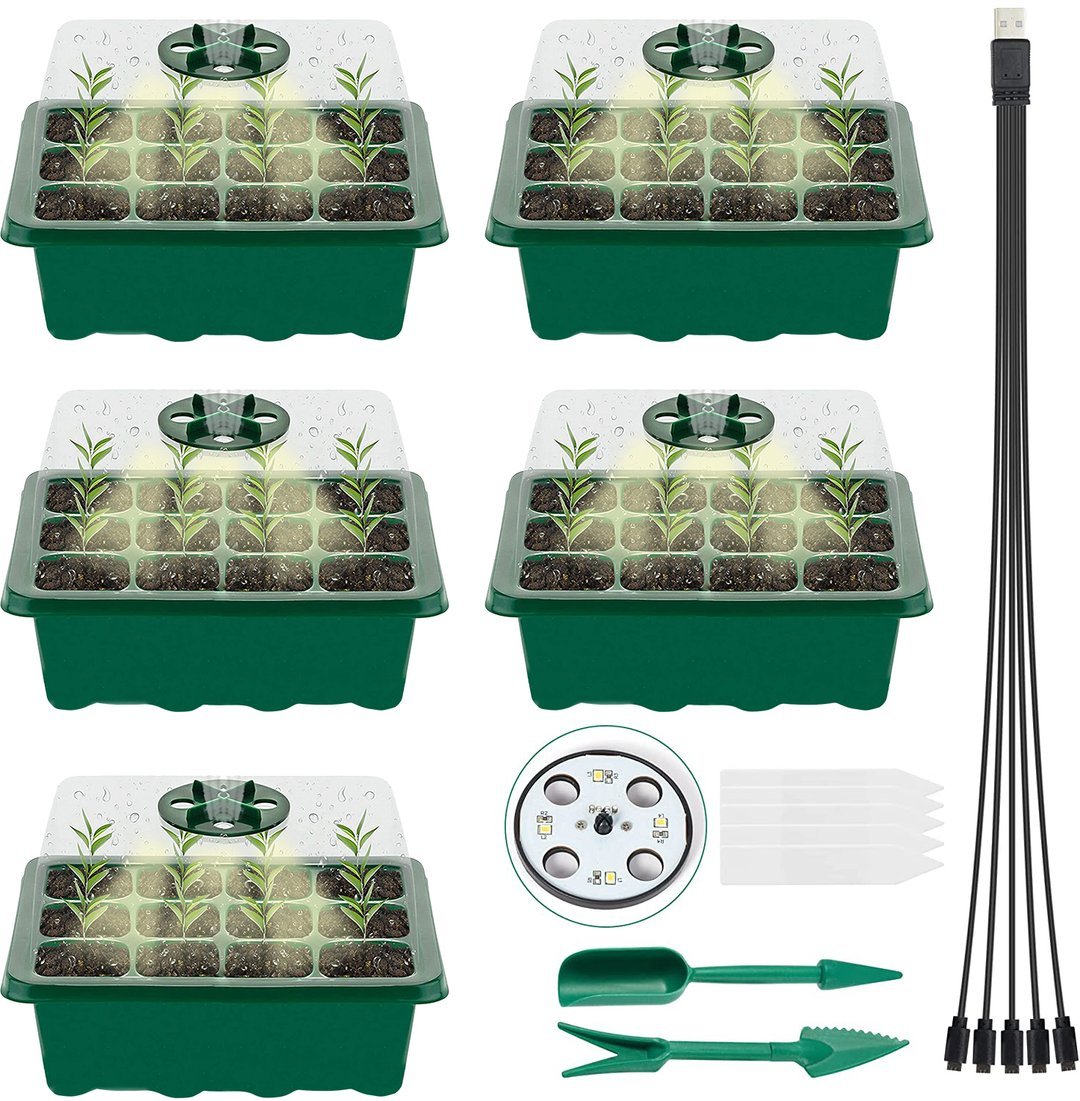 ✨LAST DAY 49% OFF🔥Adjustable Humidity Seed Starter Trays
