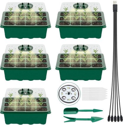 ✨LAST DAY 49% OFF🔥Adjustable Humidity Seed Starter Trays