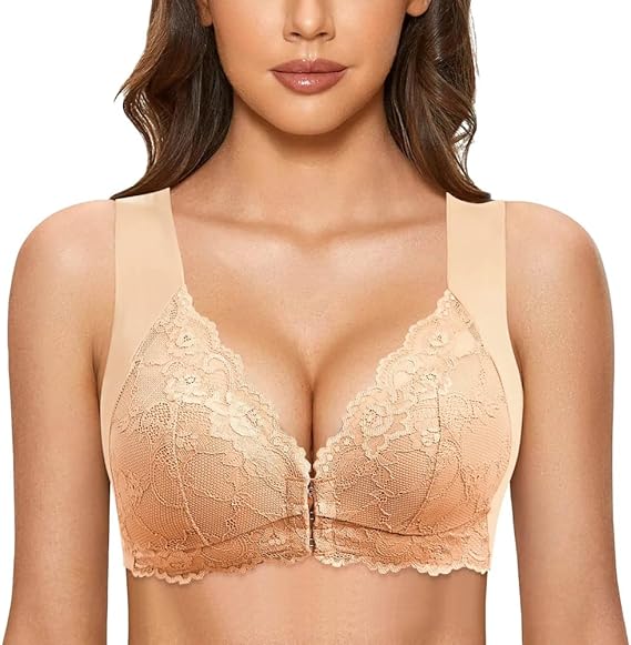 🎄2025 Full Coverage Front-Closure Support Bra Comfort & Sleep Bra✨