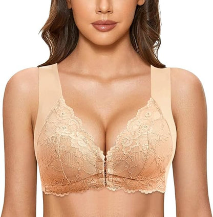 🎄2025 Full Coverage Front-Closure Support Bra Comfort & Sleep Bra✨