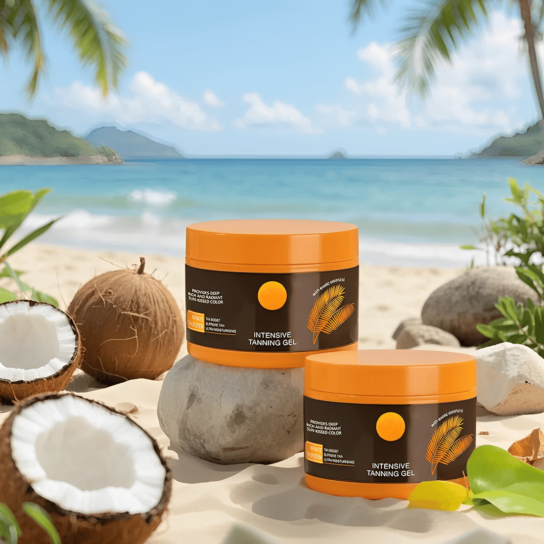 ☀️Summer Hot Sale 49% OFF-150g+300g Intensive Tanning Gel Glow Smarter