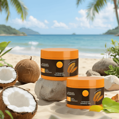 ☀️Summer Hot Sale 49% OFF-150g+300g Intensive Tanning Gel Glow Smarter