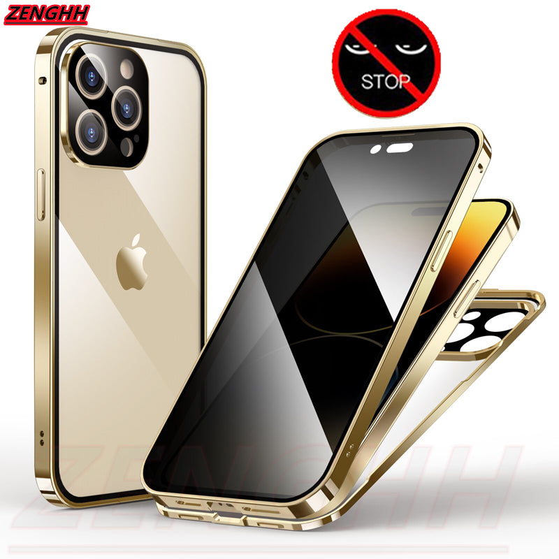 【🔥2024 New Style Hot Sale🎁】📱iPhone Magnetic Privacy Case