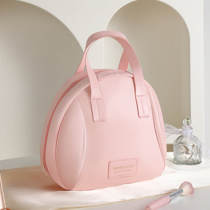 Multi-layered Shell-shaped Cosmetic Bag