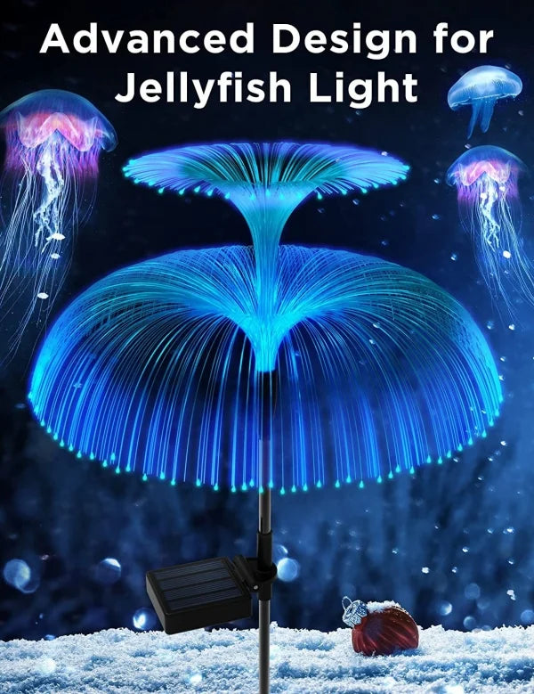 2023 Upgraded-🌈Color-changing Jellyfish Lamp