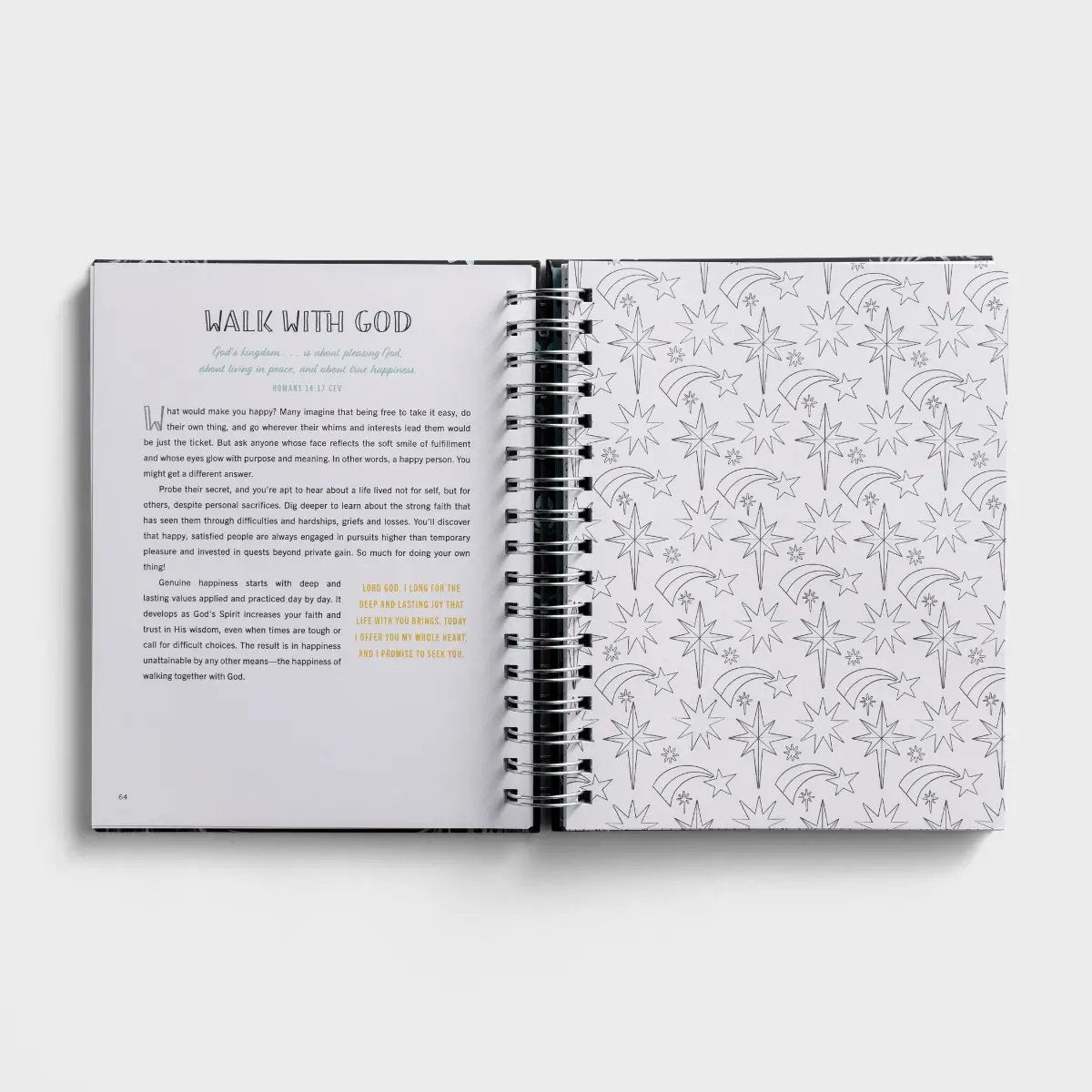 🔥LAST DAY SALE 49% OFF - Be Still & Know: Devotional Coloring Book➕️(Hardcover)