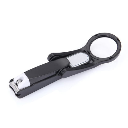 🔍Multifunctional Nail Clipper with Magnifying Glass