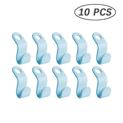 Space-Saving Clothes Hanger Connector Hooks ( 10pcs/set )