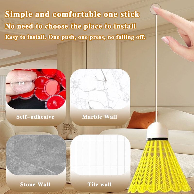 Luminous Badminton Single Training Device