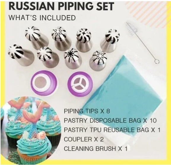 🎄Cake Decor Piping Tips