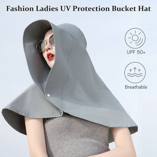 🔥2025 Summer Hot Sale🔥-Fashion Ladies UV Protection Bucket Hat