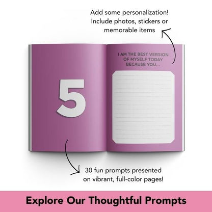 📖What I Love About You, Mom. Why I Love You Fill-in-the-Blank Gift Book. – The Perfect Gift for Mom! 💖