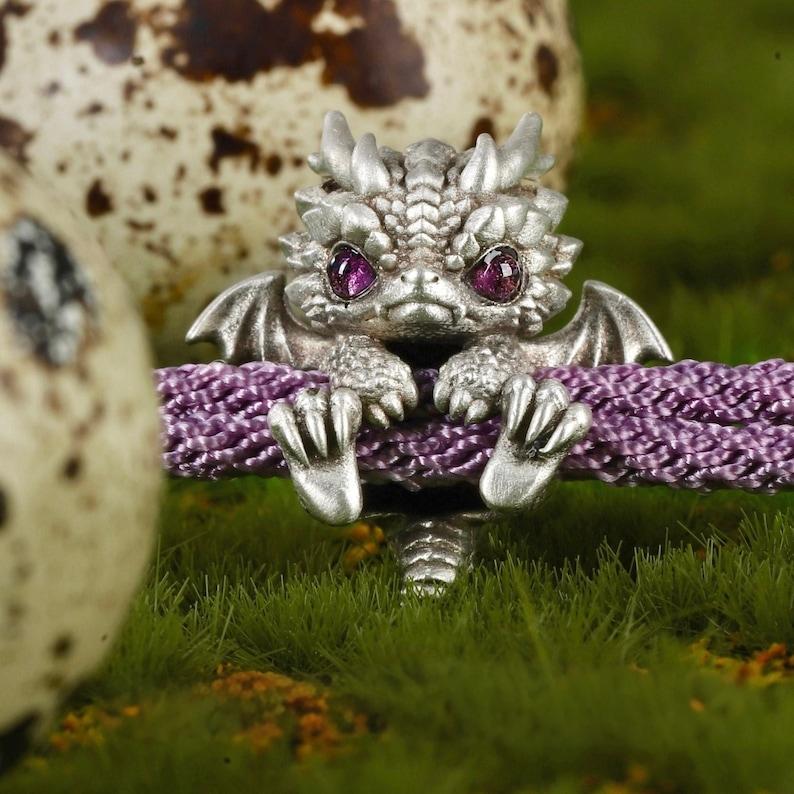 🐲Cute Silver Dragon Bracelet
