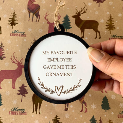 🎄Funny Wooden Tree Ornament🎁