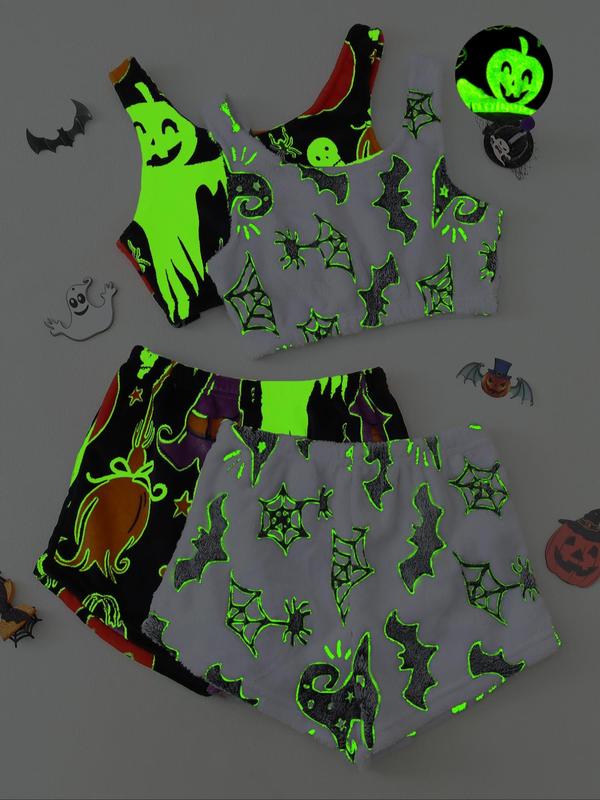💥Halloween Pre - Sale 49% Off 🎃Halloween vest pajamas set👻