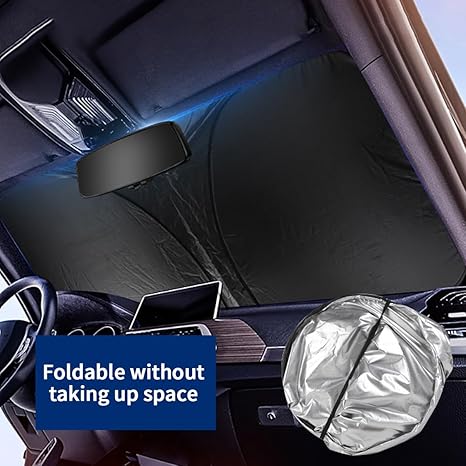 🏖️Universal Foldable Windshield Sun Shade