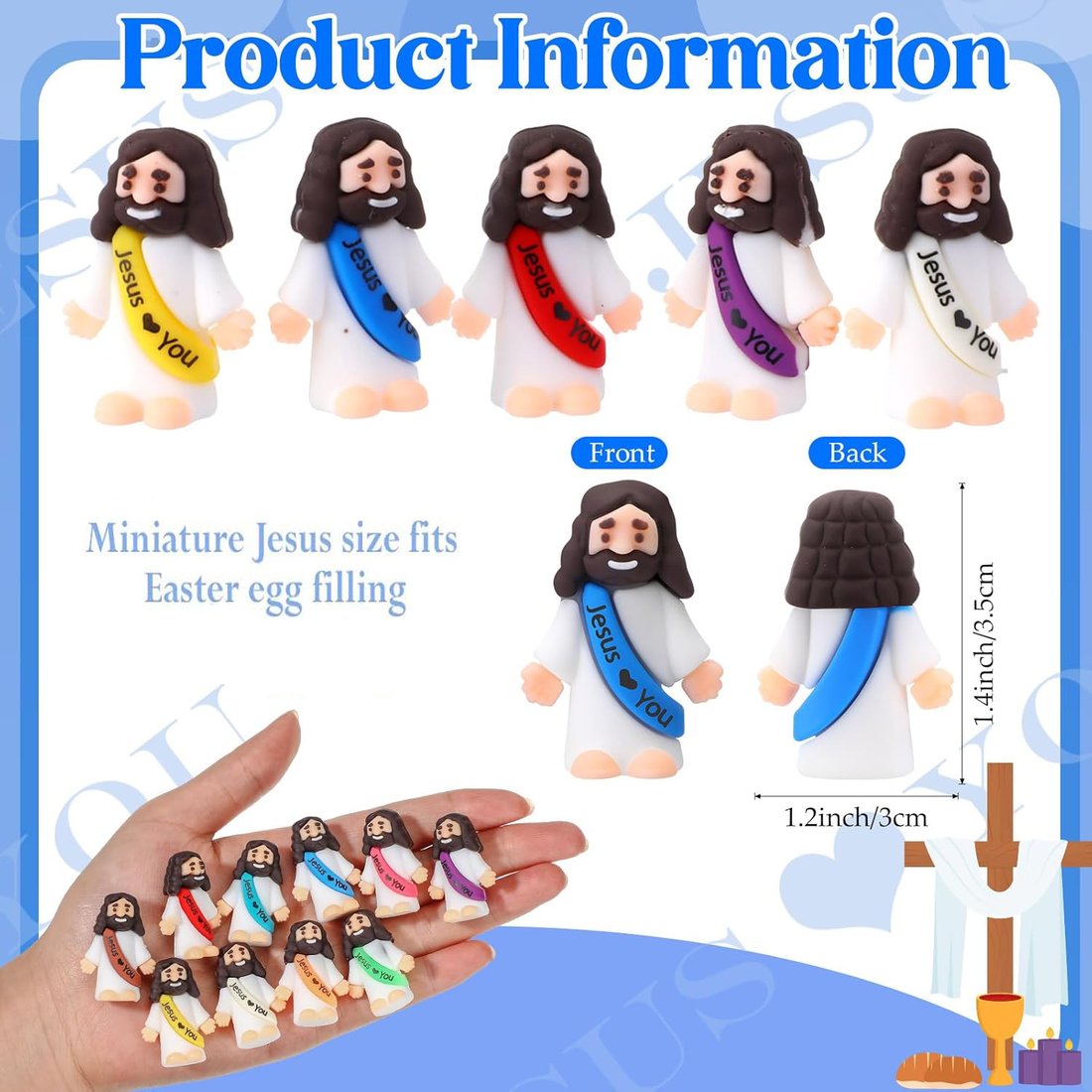 🌟2025 NEW YEAR ON SALE -💖 Mini Jesus Figures Original Design