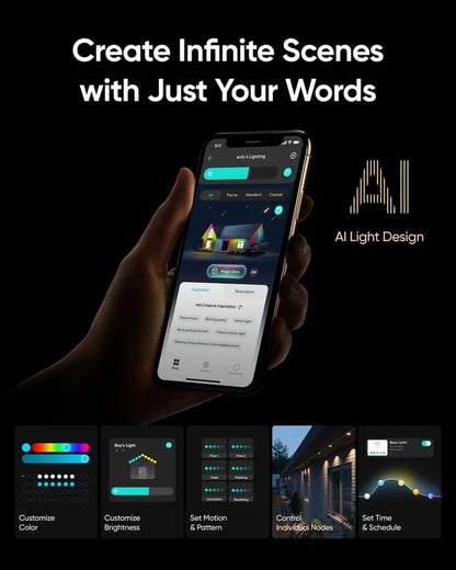 🔥Winter Hot Sell 50% OFF🔥Smart Rainbow LED Permanent Outdoor Light