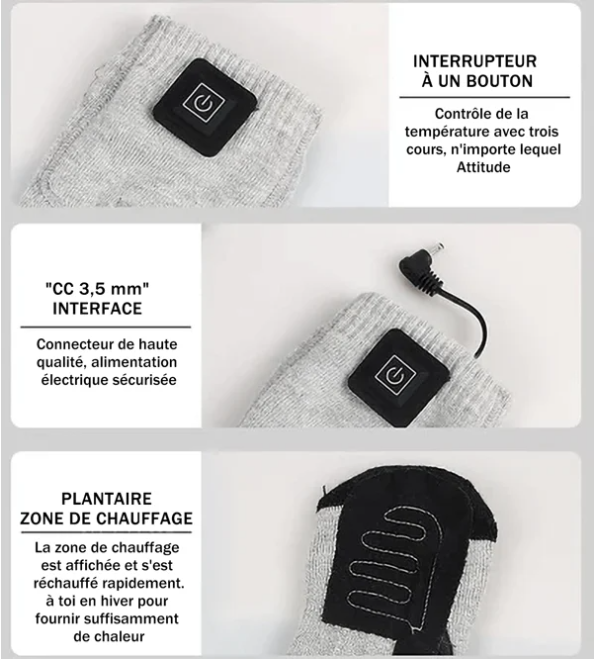 🧦Hot Sale🔥Unisex Heated Socks with Adjustable Temperature