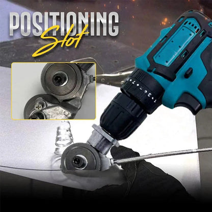 New Hand Electric Drill Attachment Plate Metal Cutter