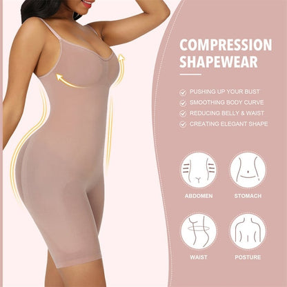 🎁Hot Sale 49% OFF⏳Tummy Control Body Shaper Thigh Slimmer Shorts Seamless Sculp✨