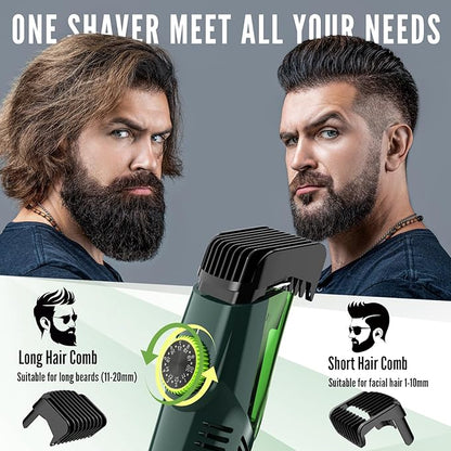 ✨Early Spring 49% OFF🔥Vacuum Beard Trimmer for Men