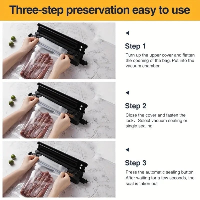 🔥Promotion Save- 49% OFF🔥-Food Saver Vacuum Sealer Machine