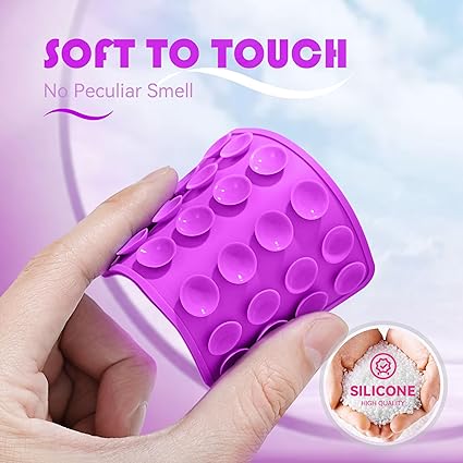 Silicone Suction Phone Case Adhesive Mount for iPhone and Android