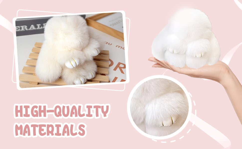 💥Handmade Soft Bunny Charms