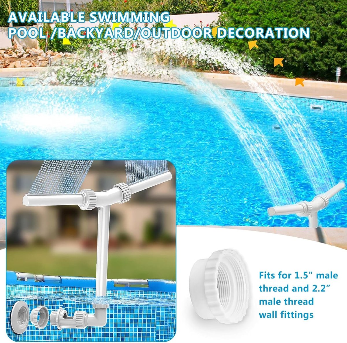 ☀️Summer Hot Sale 49% OFF🌊Pool Fountain Stand