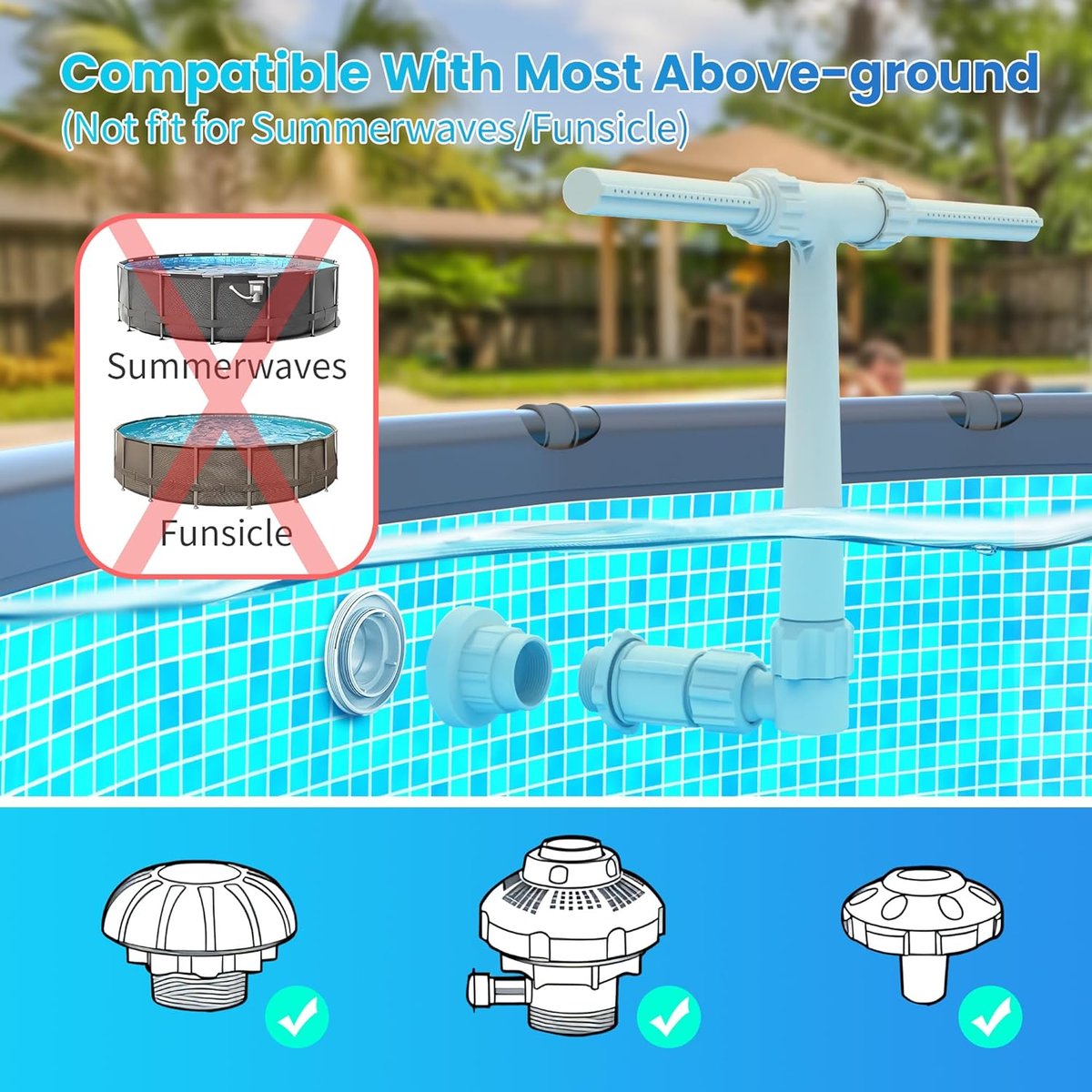 ☀️Summer Hot Sale 49% OFF🌊Pool Fountain Stand