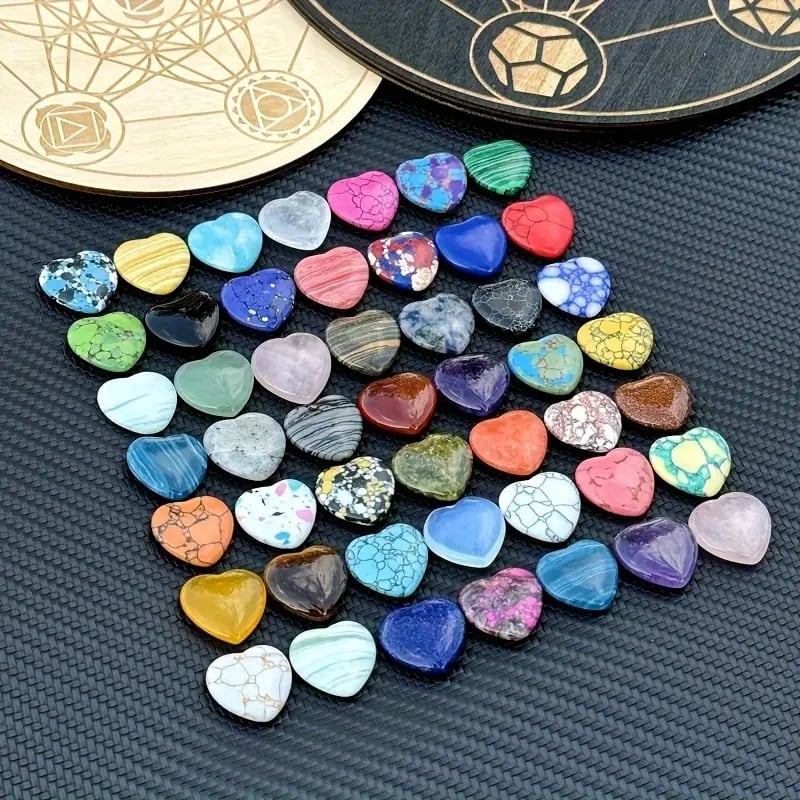 ❤️🌹 Heart-shaped Crystal (30PCS)