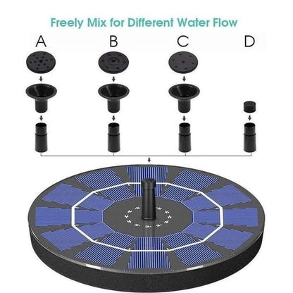 Solar-Powered Fountain Kit