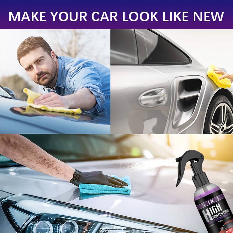 🎁49%OFF- 🚗3 in 1 High Protection Quick Car Coating Spray