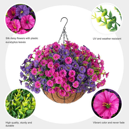 💖Last Day 49% OFF - UV Simulation Artificial Petunias