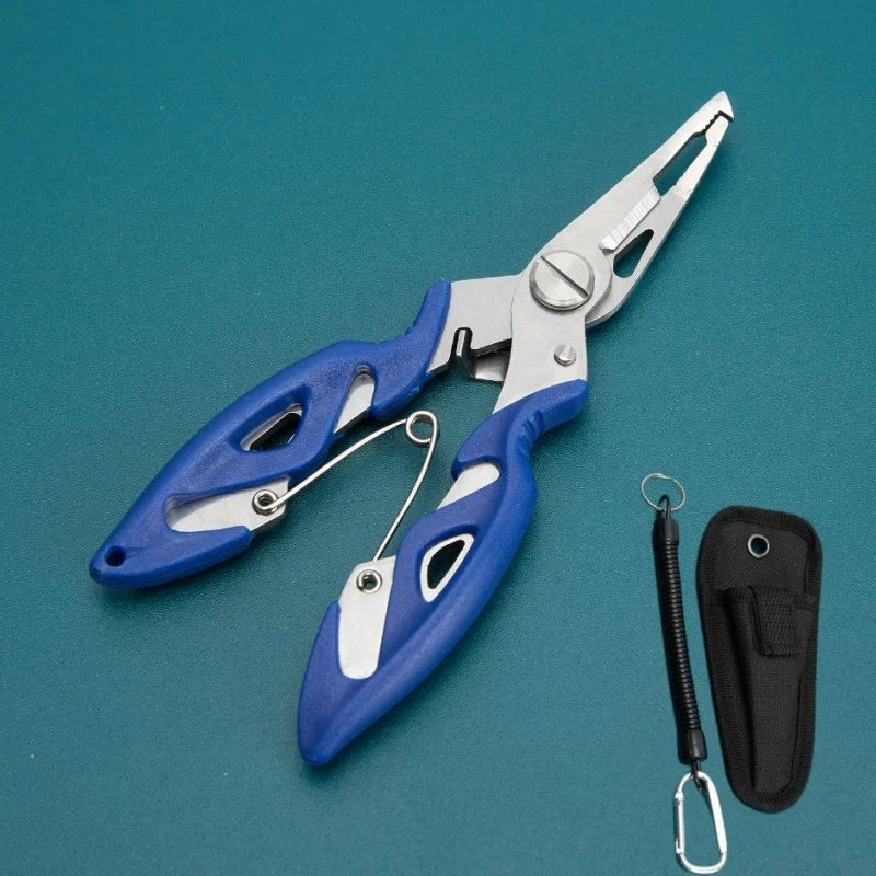 Multifunctional fishing pliers set（ Plier+Anti-drop cord+bag）