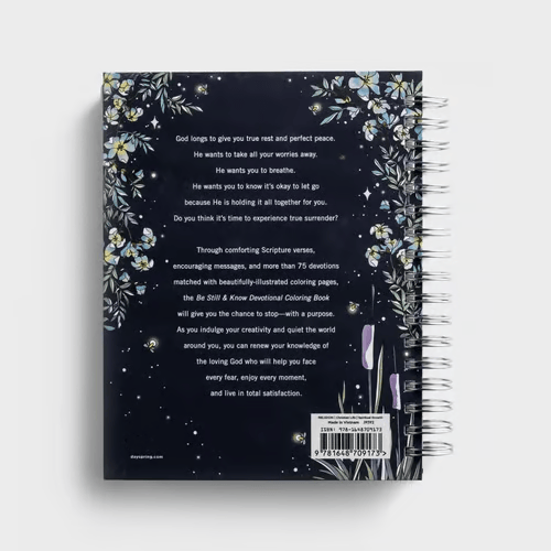 🔥LAST DAY SALE 49% OFF - Be Still & Know: Devotional Coloring Book➕️(Hardcover)