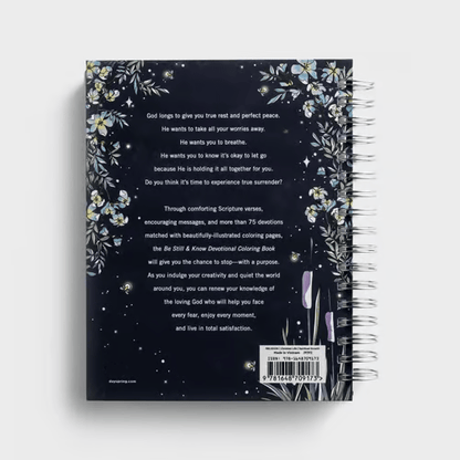 🔥LAST DAY SALE 49% OFF - Be Still & Know: Devotional Coloring Book➕️(Hardcover)