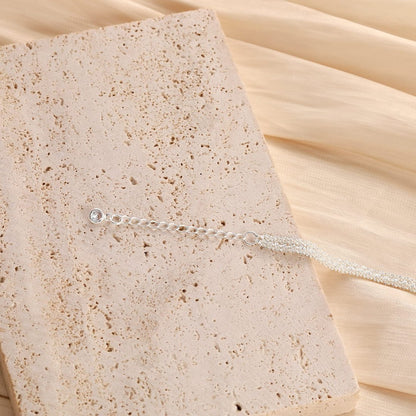 🥰TEWIKY Dainty Layered Waterproof Anklet For