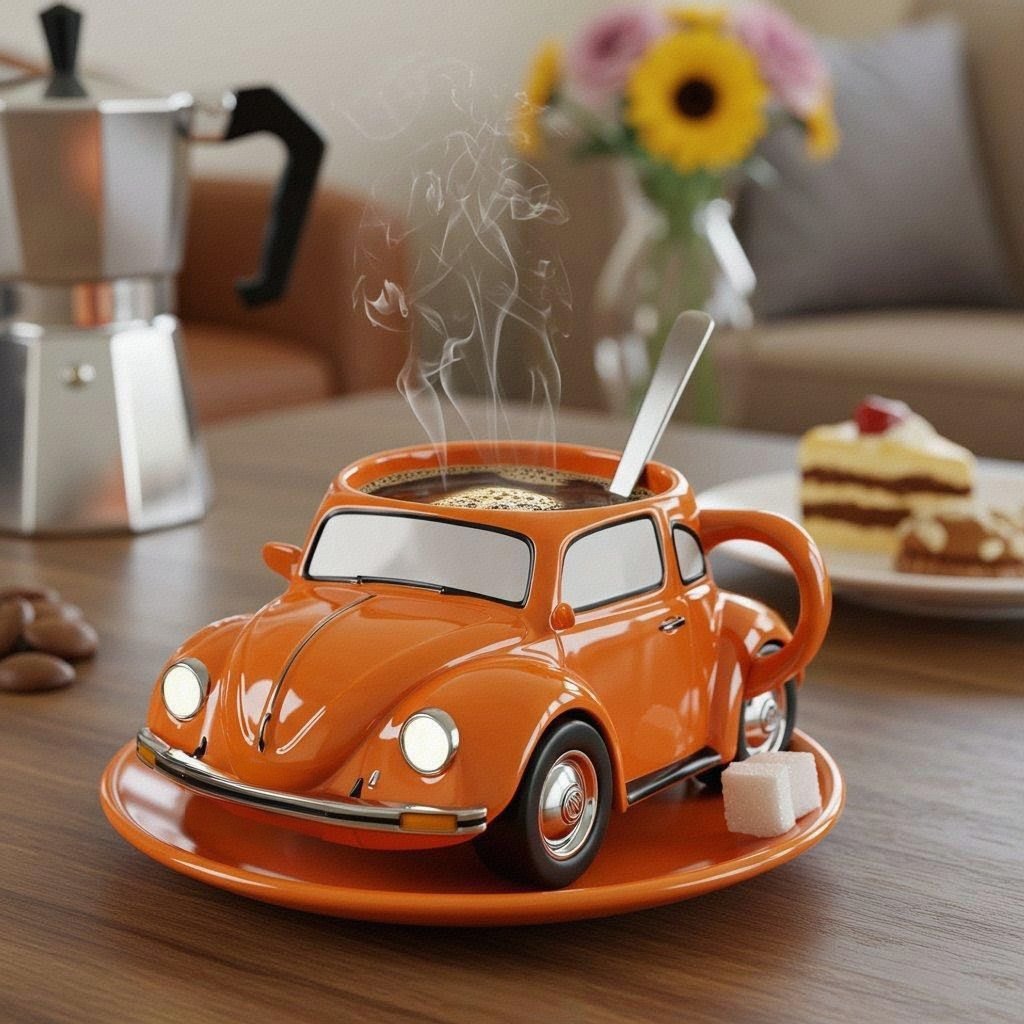 🔥Last Day Promotion 50% OFF🔥 - Beetle Shaped Coffee Mug