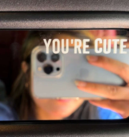 ✝️🚗Christian Faith Rear View Mirror Decal